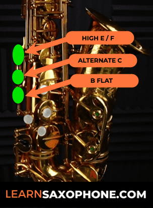 Saxophone Fingering Chart 2022 - LearnSaxophone.com