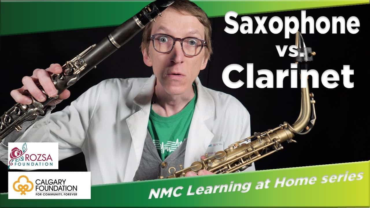 Saxophone that looks like deals a clarinet