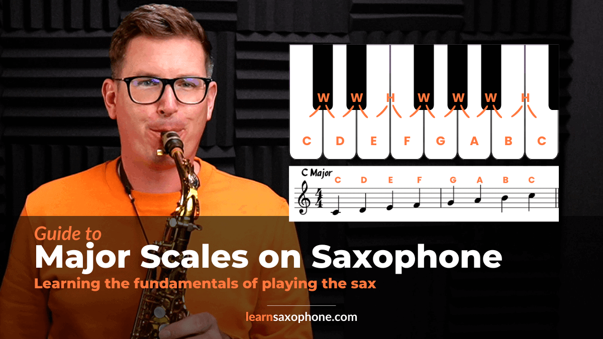 Easy guide to Major Scales on Saxophone 2024