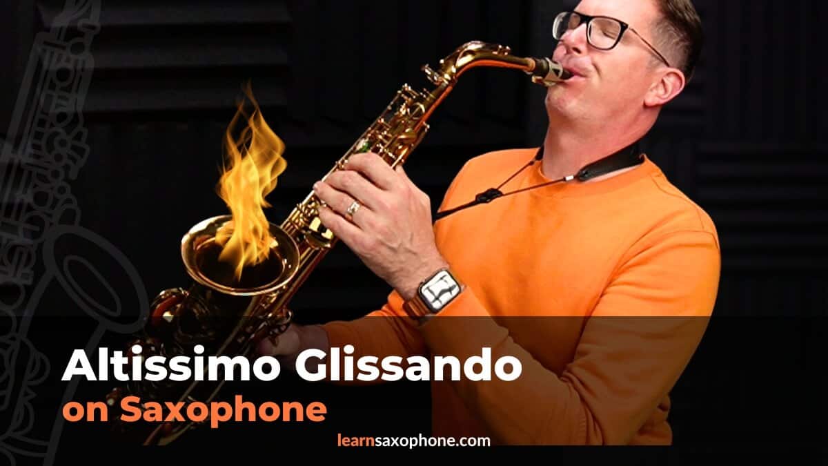 How to play Altissimo Glissando on Saxophone in 5 minutes